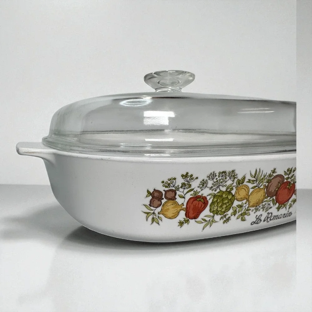 Corning Ware Le Romarin Casserole Dish 10-10-2 WithLid In Great Condition A-10-B
